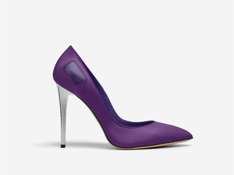 MAUVE FULL CUT COURT HEEL