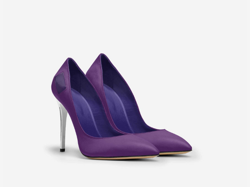 MAUVE FULL CUT COURT HEEL